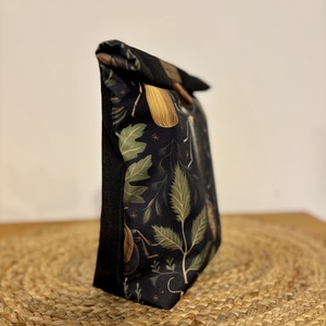 Uzsonnás táska,  PUL béléssel (élelmiszerbarát) - táska & tok - uzsonna- & ebéd tartó - ebéd tasak, doboz - Meska.hu