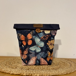 Uzsonnás táska,  PUL béléssel (élelmiszerbarát) - Meska.hu