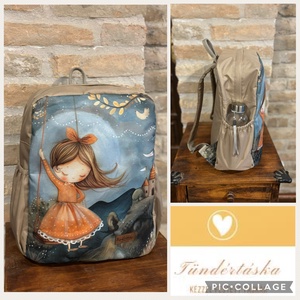 Egyedi hátizsák, Waldorf Iskolatáska, Táska & Tok, Hátizsák, Iskolatáska, Varrás, MESKA