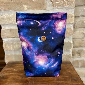 Uzsonnás táska,  PUL béléssel (élelmiszerbarát) - táska & tok - uzsonna- & ebéd tartó - ebéd tasak, doboz - Meska.hu