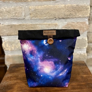 Uzsonnás táska,  PUL béléssel (élelmiszerbarát), Táska & Tok, Uzsonna- & Ebéd tartó, Ebéd tasak, doboz, Varrás, MESKA