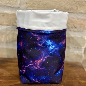 Uzsonnás táska,  PUL béléssel (élelmiszerbarát) - táska & tok - uzsonna- & ebéd tartó - ebéd tasak, doboz - Meska.hu