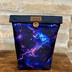 Uzsonnás táska,  PUL béléssel (élelmiszerbarát), Táska & Tok, Uzsonna- & Ebéd tartó, Ebéd tasak, doboz, Varrás, MESKA