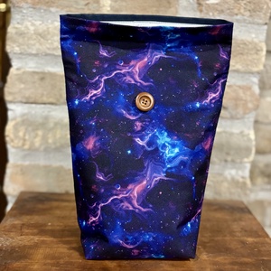 Uzsonnás táska,  PUL béléssel (élelmiszerbarát) - táska & tok - uzsonna- & ebéd tartó - ebéd tasak, doboz - Meska.hu