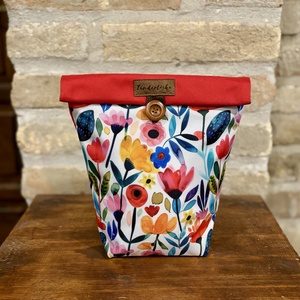 Uzsonnás táska,  PUL béléssel (élelmiszerbarát), Táska & Tok, Uzsonna- & Ebéd tartó, Ebéd tasak, doboz, Varrás, MESKA