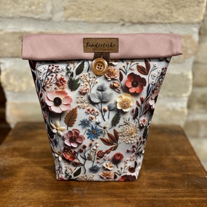 Uzsonnás táska,  PUL béléssel (élelmiszerbarát) - Meska.hu