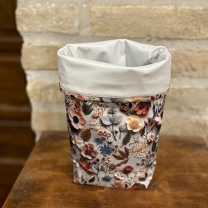 Uzsonnás táska,  PUL béléssel (élelmiszerbarát) - táska & tok - uzsonna- & ebéd tartó - ebéd tasak, doboz - Meska.hu