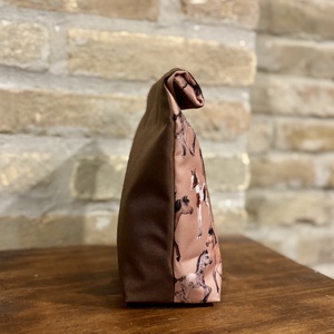 Uzsonnás táska,  PUL béléssel (élelmiszerbarát) - táska & tok - uzsonna- & ebéd tartó - ebéd tasak, doboz - Meska.hu