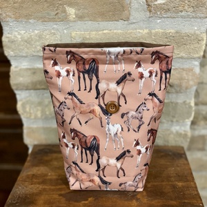 Uzsonnás táska,  PUL béléssel (élelmiszerbarát) - táska & tok - uzsonna- & ebéd tartó - ebéd tasak, doboz - Meska.hu