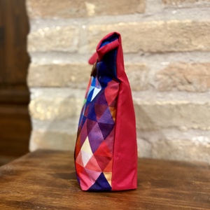 Uzsonnás táska,  PUL béléssel (élelmiszerbarát) - táska & tok - uzsonna- & ebéd tartó - ebéd tasak, doboz - Meska.hu