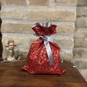 Mikulás zsák- ajándék zsák - Meska.hu