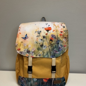 Waldorf iskolatáska, egyedi madaras hátizsák-vízálló , Táska & Tok, Hátizsák, Iskolatáska, Varrás, MESKA