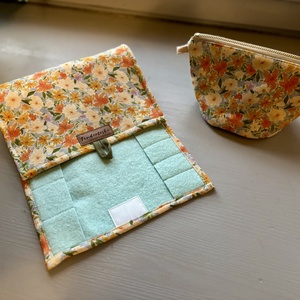 Krétakukac, méhviasz kréta tartó és neszeszer Waldorf  - otthon & életmód - papír, írószer - tolltartó & ceruzatekercs - Meska.hu