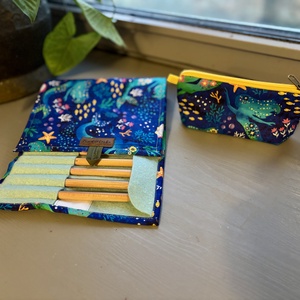 Ceruzakukac, ceruzatartó és neszeszer Waldorf  - otthon & életmód - papír, írószer - tolltartó & ceruzatekercs - Meska.hu