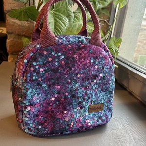 Prémium ételhordó táska (vagy akár neszeszer), vízhatlan béléssel - táska & tok - uzsonna- & ebéd tartó - ebéd tasak, doboz - Meska.hu