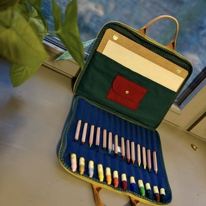 Rajzkészlet táska, utazáshoz is - táska & tok - hátizsák - iskolatáska - Meska.hu