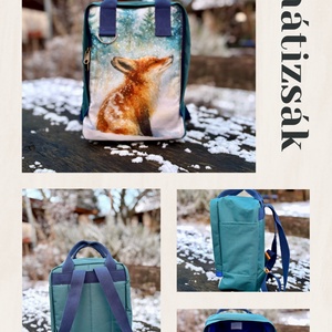 Egyedi hátizsák, egyedi képpel nyomtatva - Meska.hu