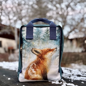 Egyedi hátizsák, egyedi képpel nyomtatva - táska & tok - hátizsák - kishátizsák - Meska.hu