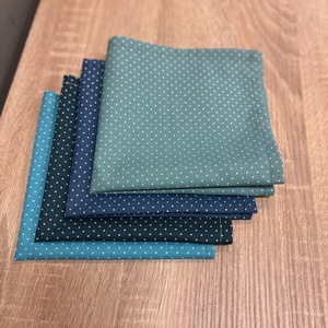 Textil szalvéta 4db, Ökotex100 pamutvászon - táska & tok - uzsonna- & ebéd tartó - szendvics csomagoló - Meska.hu