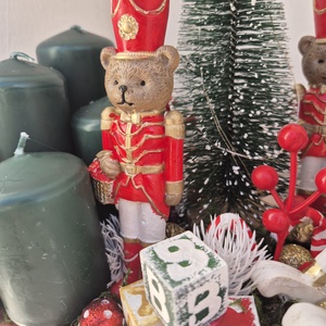Fiókos ledes adventi dísz - karácsony - adventi díszek - adventi koszorú - Meska.hu