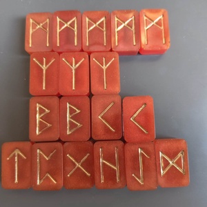 Rendelésre Futhark rúnák - kellékek & szerszámok - dekorációs kellékek - egyéb kellékek - Meska.hu