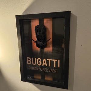 3D Autós falikép Bugatti - otthon & életmód - dekoráció - kép & falikép - 3d képek - Meska.hu