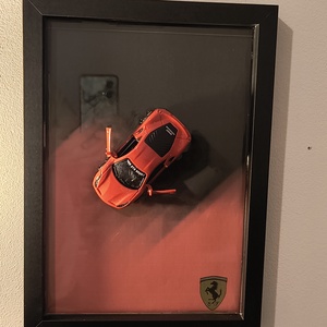 3D Autós falikép Ferrari - Meska.hu