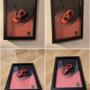 3D Autós falikép Ferrari - otthon & életmód - dekoráció - kép & falikép - 3d képek - Meska.hu