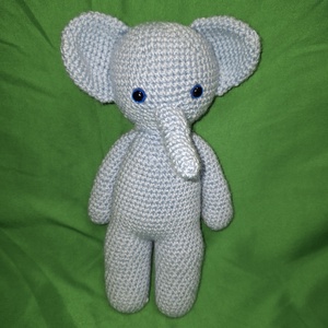 Horgolt elefánt, Játék & Sport, Plüssállat & Játékfigura, Elefánt, Horgolás, MESKA