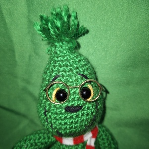 Grinch - karácsony - karácsonyi lakásdekoráció - karácsonyfa szoknya, karácsonyfa alátét - Meska.hu