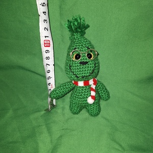 Grinch - karácsony - karácsonyi lakásdekoráció - karácsonyfa szoknya, karácsonyfa alátét - Meska.hu