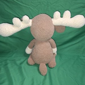 Horgolt szarvas - játék & sport - plüssállat & játékfigura - más figura - Meska.hu