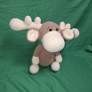 Horgolt szarvas - játék & sport - plüssállat & játékfigura - más figura - Meska.hu