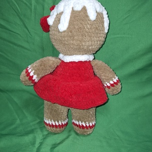 Horgolt mézeskalács lány - játék & sport - plüssállat & játékfigura - más figura - Meska.hu