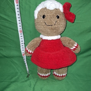 Horgolt mézeskalács lány - játék & sport - plüssállat & játékfigura - más figura - Meska.hu