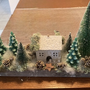 Karácsonyi asztaldísz, Karácsony, Karácsonyi lakásdekoráció, Karácsonyi illatgyertya, mécses, Mindenmás, MESKA