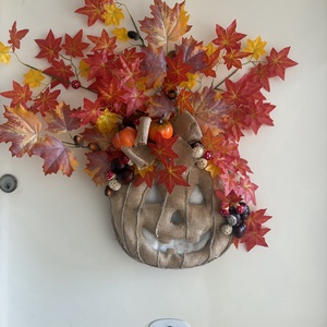 Őszi, Halloween-i ajtódísz  , Otthon & Életmód, Dekoráció, Halloween, Halloweeni ajtódíszek és ablakdíszek, , MESKA