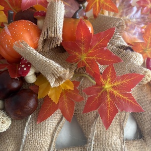 Őszi, Halloween-i ajtódísz   - otthon & életmód - dekoráció - halloween - halloweeni ajtódíszek és ablakdíszek - Meska.hu