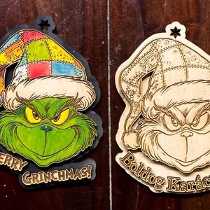 Grincses ajtódísz - Meska.hu