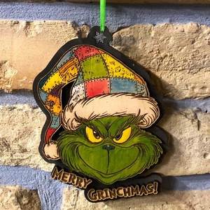 Grincses ajtódísz - karácsony - adventi díszek - adventi ajtódísz - Meska.hu