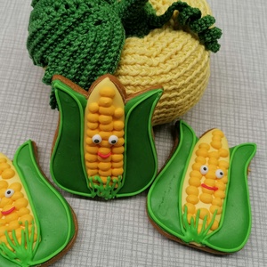 Mézeskalács kukorica cső - élelmiszer - édesség - Meska.hu