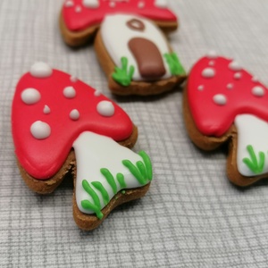 Mézeskalács gombák - élelmiszer - édesség - Meska.hu