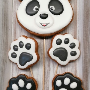 Panda mézeskalács tortadekoráció, Élelmiszer, Édesség, , MESKA