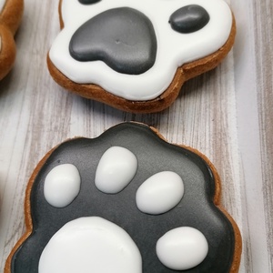 Panda mézeskalács tortadekoráció - élelmiszer - édesség - Meska.hu