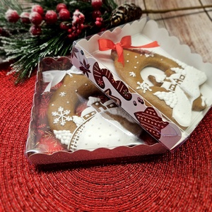 Mézeskalács falu, dísz - karácsony - mikulás - mikulás ajándékok - Meska.hu