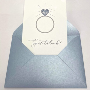 Gratulációs képeslap esküvőre - esküvő - emlék & ajándék - nászajándék - Meska.hu