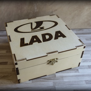 Pálinkás szett- Lada rajongóknak! :) - otthon & életmód - konyhafelszerelés, tálalás - tálalás - pálinkás poharak, szettek - Meska.hu