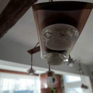 Vintage lámpa - otthon & lakás - lámpa - fali & mennyezeti lámpa - Meska.hu