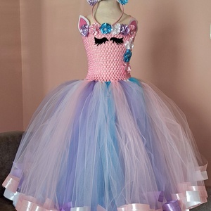 Unikornis varázs tüllruha � pasztell álomruha kislányoknak - Meska.hu