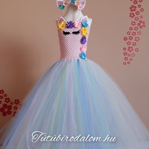 Unikornis varázs tüllruha � pasztell álomruha kislányoknak - Meska.hu